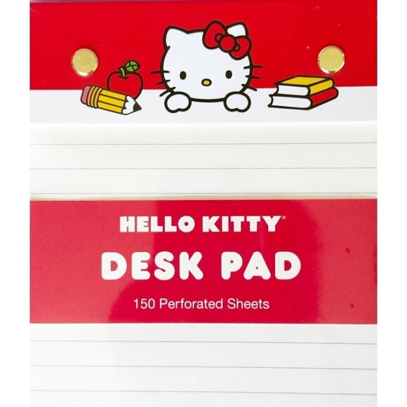 Hello Kitty Desk Pad Notebook Original Hello Kitty Design - Picture 2 of 3